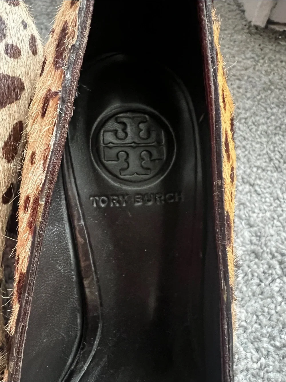 Tory Burch Leopard Print Platform Pumps